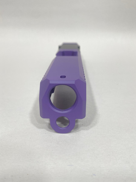 SM19 Zoom Bright Purple Stripped Slide