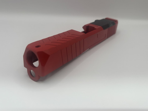 SM19 Helot USMC Red Stripped Slide