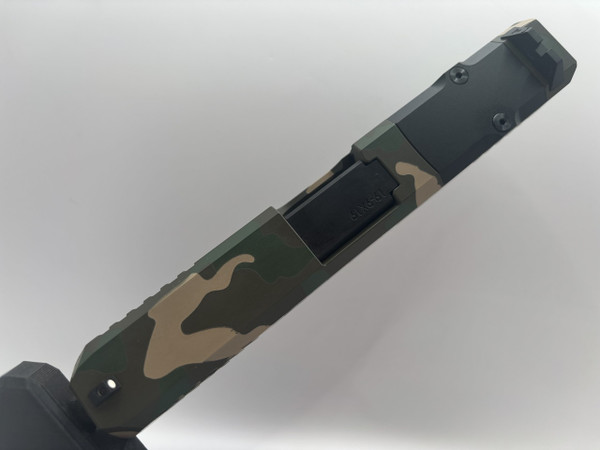 SM19 Zoom Complete CAMO Slide with black barrel