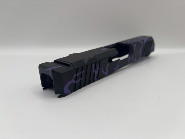 SM19 Zoom Lightning Black/Purple Stripped Slide