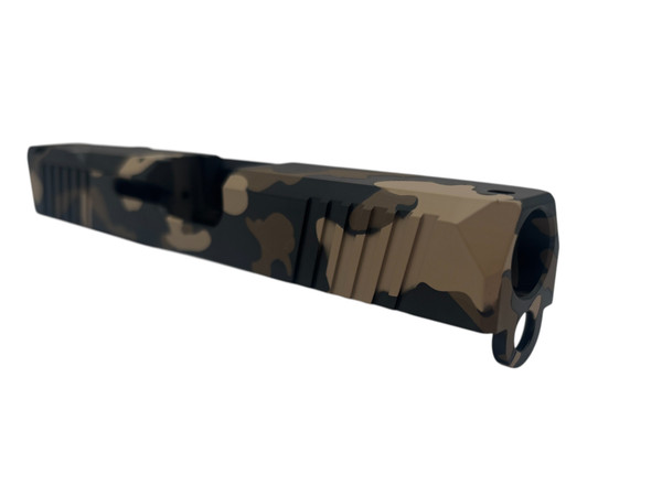 SM19 Zoom Camo Stripped Slide (DS,FDE,BLK)