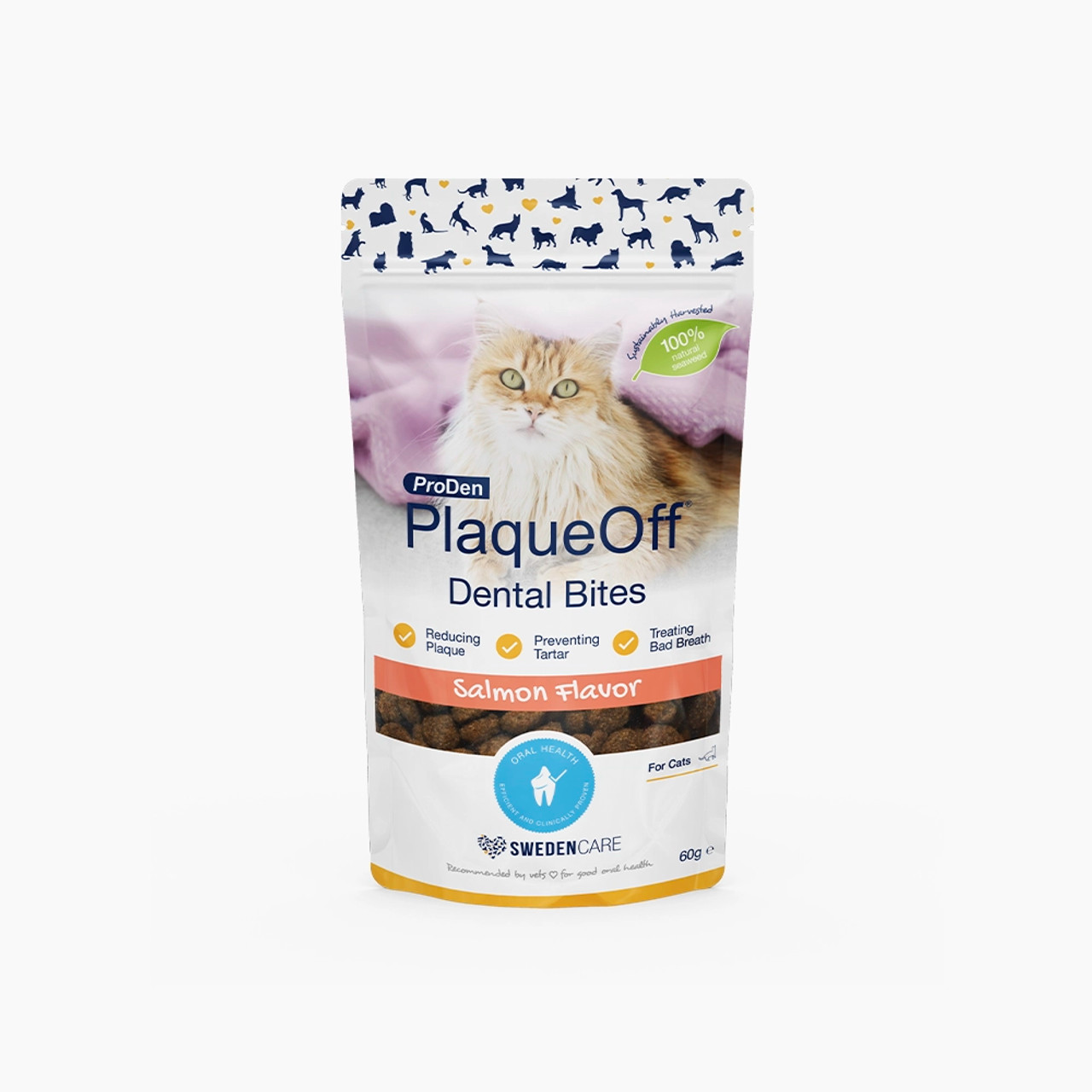 Dental Bites for Cats  - Salmon Flavour