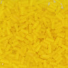 Czech Bugle Beads Size 2 Matte Yellow
