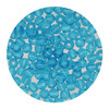 Dark Aqua Blue Transparent 3mm Round Czech Glass Beads