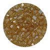 4mm Czech Fire Polished Beads Topaz Luster