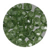 Olive Green Luster 6mm Czech Fire Polished Beads
