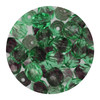 6mm Czech Fire Polished Beads Brown/Green Two-Tone