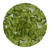 6x4mm Czech Fire Polished Beads Olive Green Transparent
