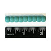 Pony Crow Beads Orange Neon 9x6mm Pack/100