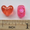 Heart Beads Red Pearl 12x10mm Pack/50