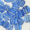 Glass Butterfly Beads Sapphire Blue Transparent 14mm pk/20