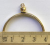 Coin Holder Bezel for USA Eisenhower Dollar 38mm Goldtone Pack of 100