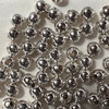 5mm Smooth Round Silver Plated Metal Beads Pk/60