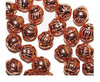 9mm Snail Copper Metalized Plastic Beads Pk/30