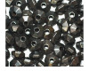 3mm Octa Pewter Metalized Plastic Beads Pk/100