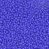 12/0 Czech Glass Seed Beads Opaque Royal Blue