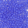 6/0 Czech Glass Seed Beads Opal Blue