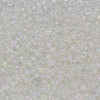 8/0 Czech Glass Seed Beads Transparent Rainbow Crystal