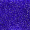13/0 Charlotte Cut Czech Glass Seed Beads Transparent Cobalt Blue