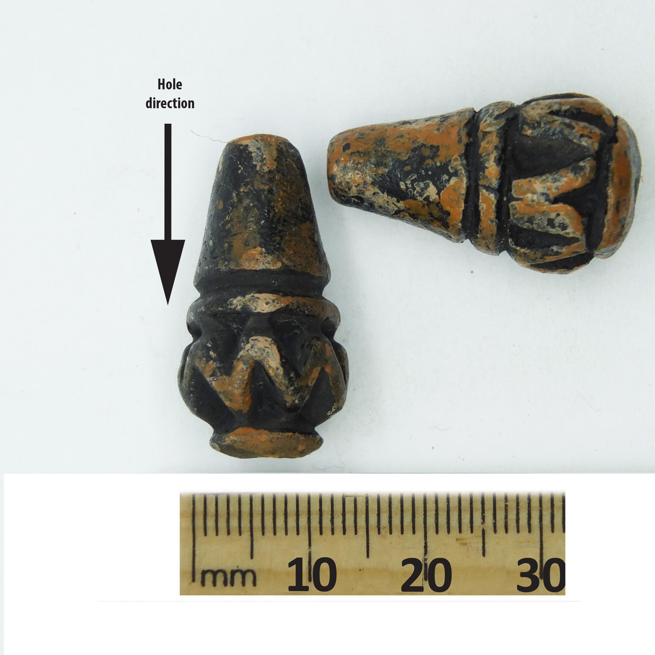 Indian Bead Size Ruler