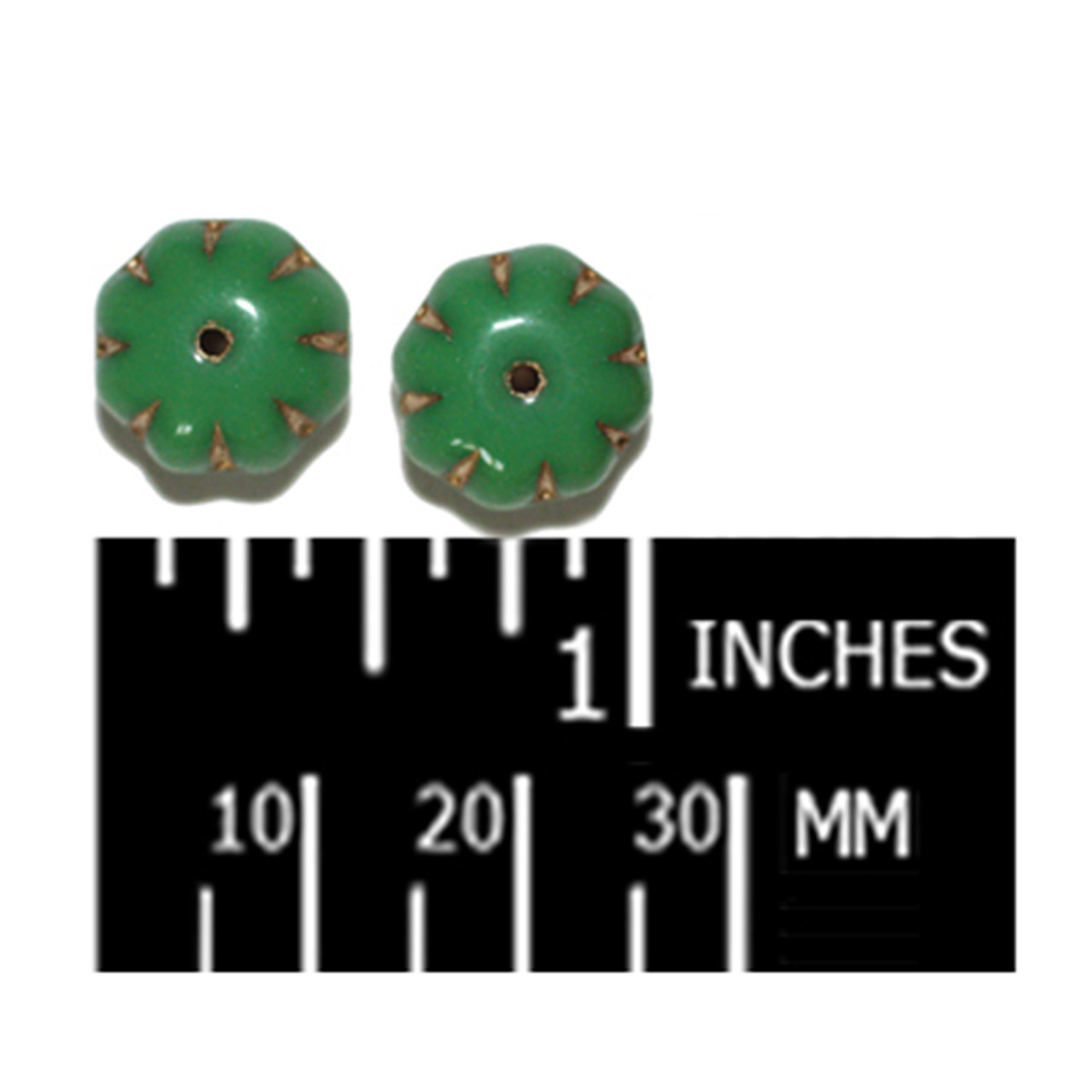 Czech Glass Bead Size
