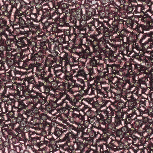 12/0 3-Cut Czech Glass Seed Beads Silver Lined Amethyst 12/0 3-Cut Czech Glass Seed Beads Silver Lined Amethyst