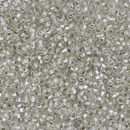 10/0 Czech Glass Seed Beads Silver Lined Crystal 10/0 Czech Glass Seed Beads Silver Lined Crystal