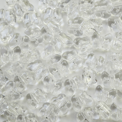 Butterfly Pony Bead Crystal Transparent Butterfly Pony Bead Crystal Transparent