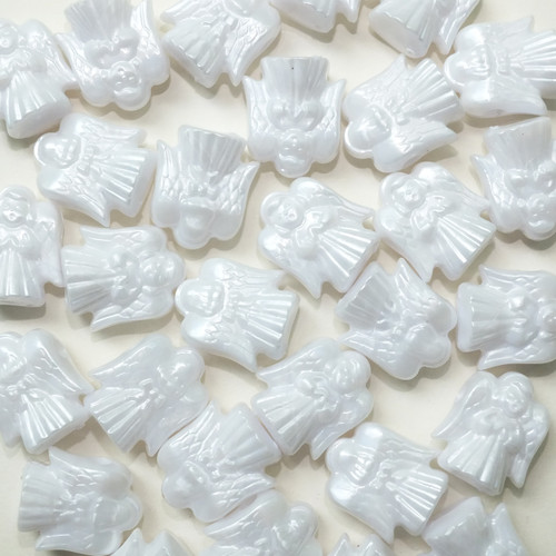 Angel Pony Bead White Pearl