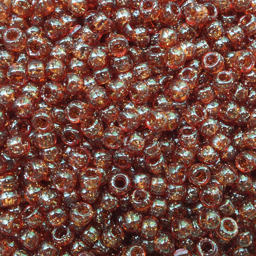 Crow Pony Bead Root Beer Glitter Sparkle Crow Pony Bead Root Beer Glitter Sparkle