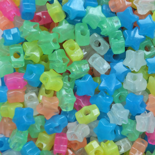 Star Pony Bead Multi Mix Nightglow Star Pony Bead Multi Mix Nightglow