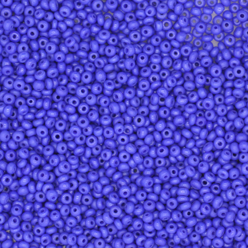 12/0 Czech Glass Seed Beads Opaque Royal Blue 12/0 Czech Glass Seed Beads Opaque Royal Blue