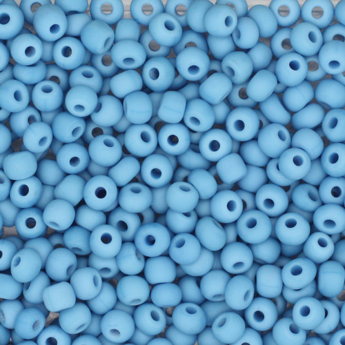 6/0 Czech Glass Seed Beads Matte Turquoise 6/0 Czech Glass Seed Beads Matte Turquoise