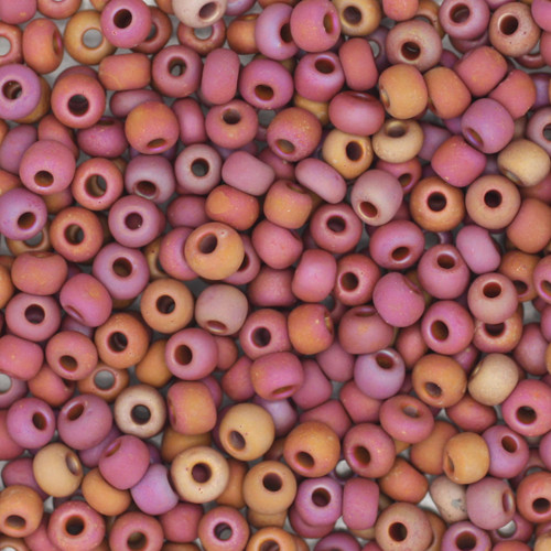 6/0 Czech Glass Seed Beads Matte Light Brown 6/0 Czech Glass Seed Beads Matte Light Brown