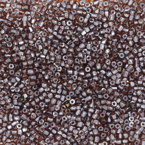 12/0 3-Cut Czech Glass Seed Beads Luster Brown 12/0 3-Cut Czech Glass Seed Beads Luster Brown