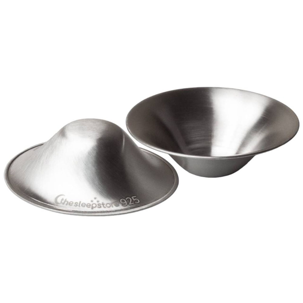 The Sleep Store Silver Nipple Cups