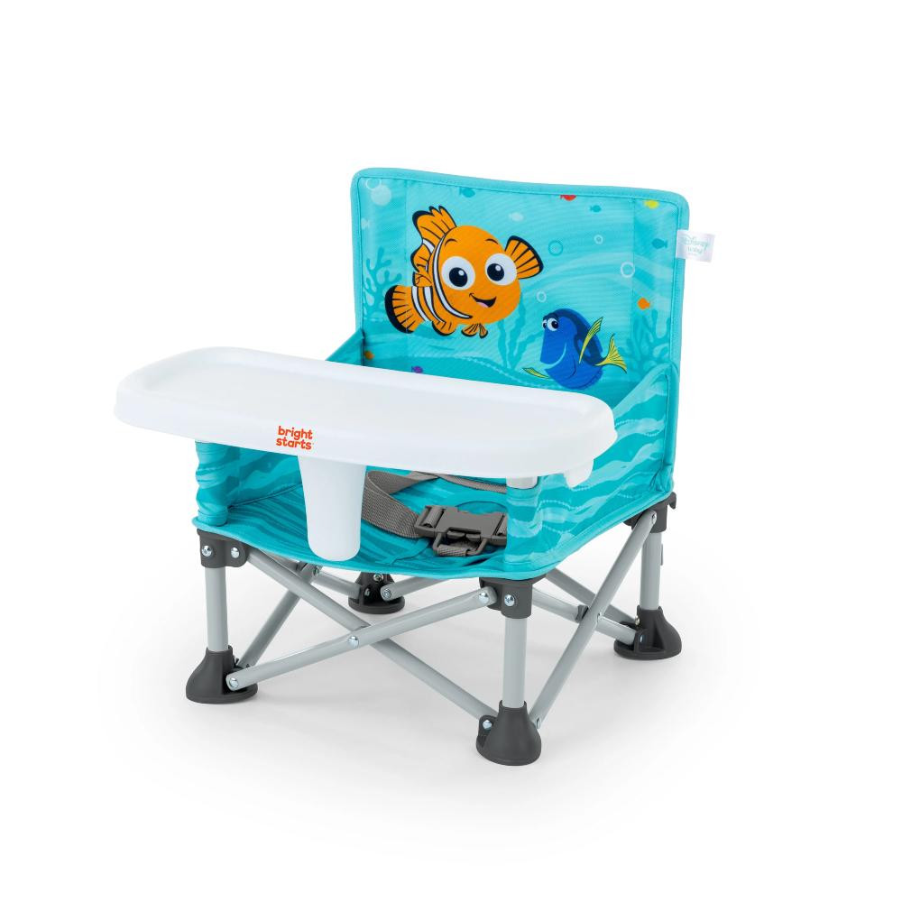 Bright Starts Licensed Pop 'N Sit Portable Booster Seat Feed