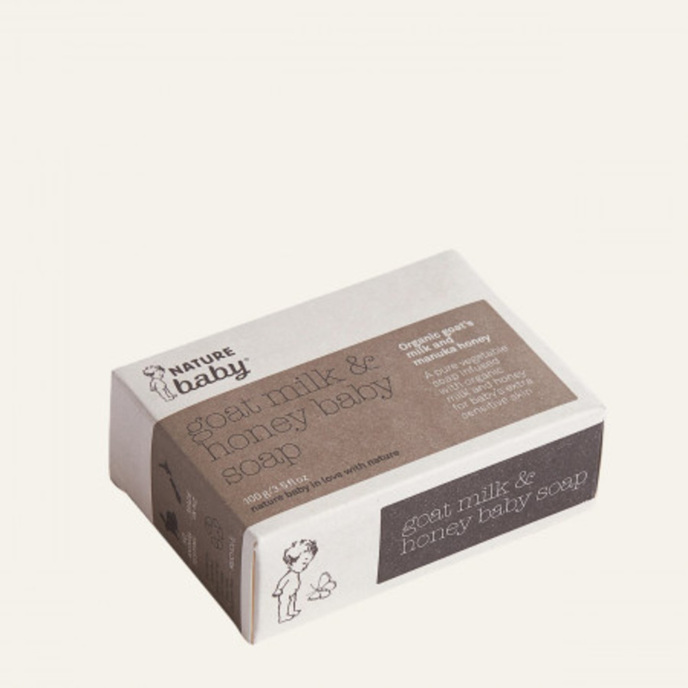 Nature Baby Organic Goat's Milk and Manuka Honey Soap | Skincare | Nature  Baby