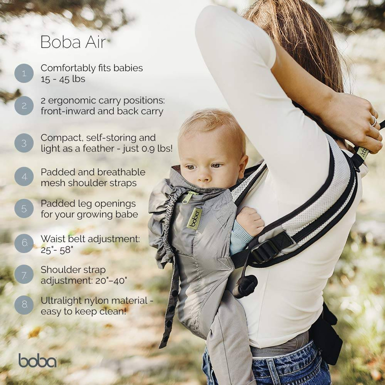 Boba air ultra lightweight sales baby carrier