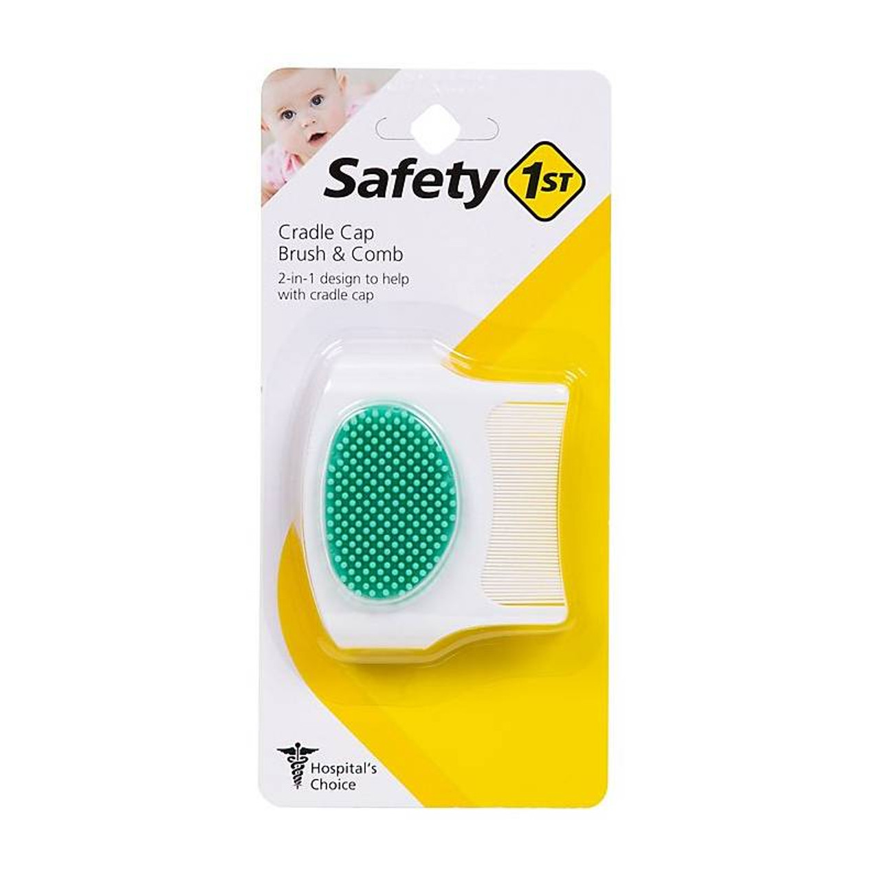 Safety 1st - Cradle Cap Brush & Comb, Family Health