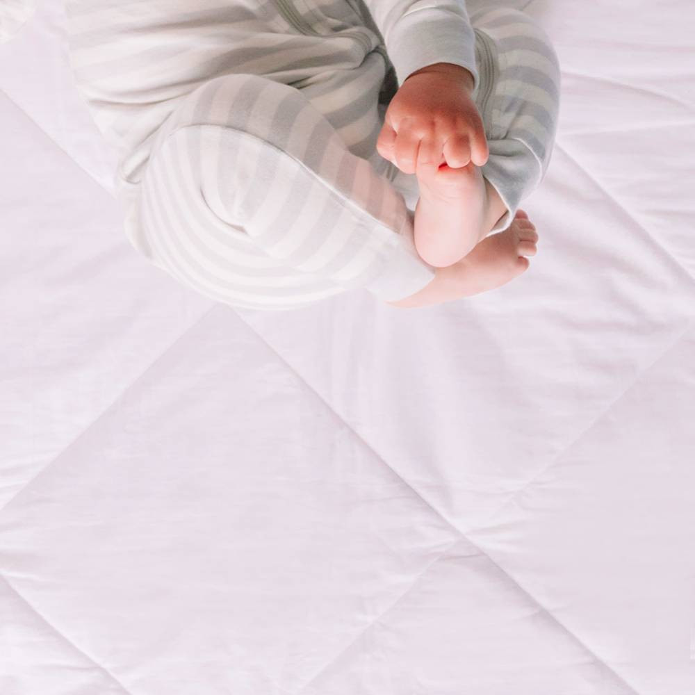 Reversible Quilted Wool Underlay Cot Size Mattress Protectors