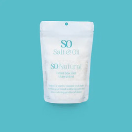Salt & Oil - Natural Dead Sea Salt - Unscented 400g