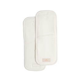 Nestling Cotton/Bamboo Rectangle Inserts -2 pack