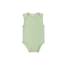 Baby Basics 100% Organic Cotton Singletsuit - Sage