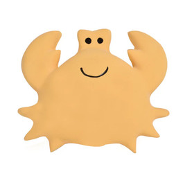 Tikiri Natural Rubber Rattle & Bath Toy - Crab
