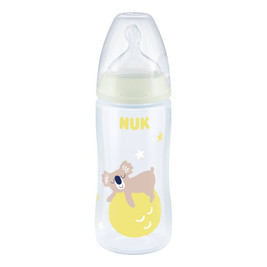 NUK First Choice Plus Night Baby Bottle with Temperature Control