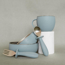 Ease.Baby Toddler Stainless Steel Bowl Bundle
