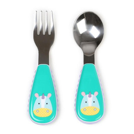 Skip Hop Zoo Utensils Fork & Spoon - Clearance