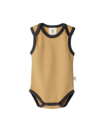 Babu Organic Cotton Singlet Bodysuit - Clearance