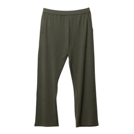 A clearcut image of The Sleep Store All Seasons Merino/Tencel Adult Lounge PJ Pants in the colour Olive.